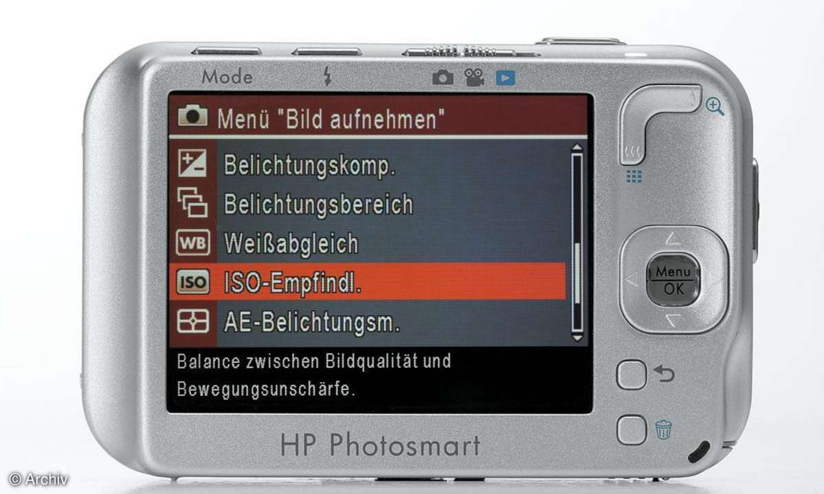 HP Photosmart R847 Rückseite