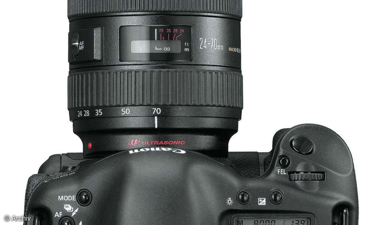 Canon EOS-1D Mark II N LC-Displays