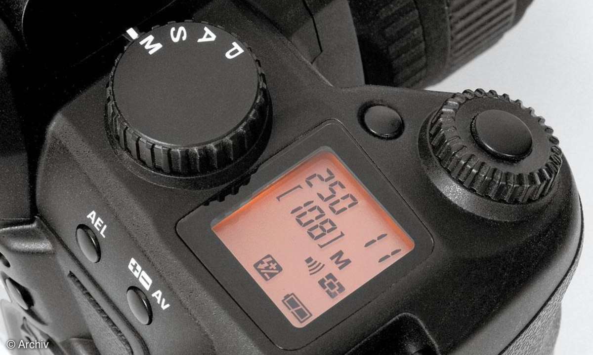 Sigma SD14 Bedienelemente/LC-Display