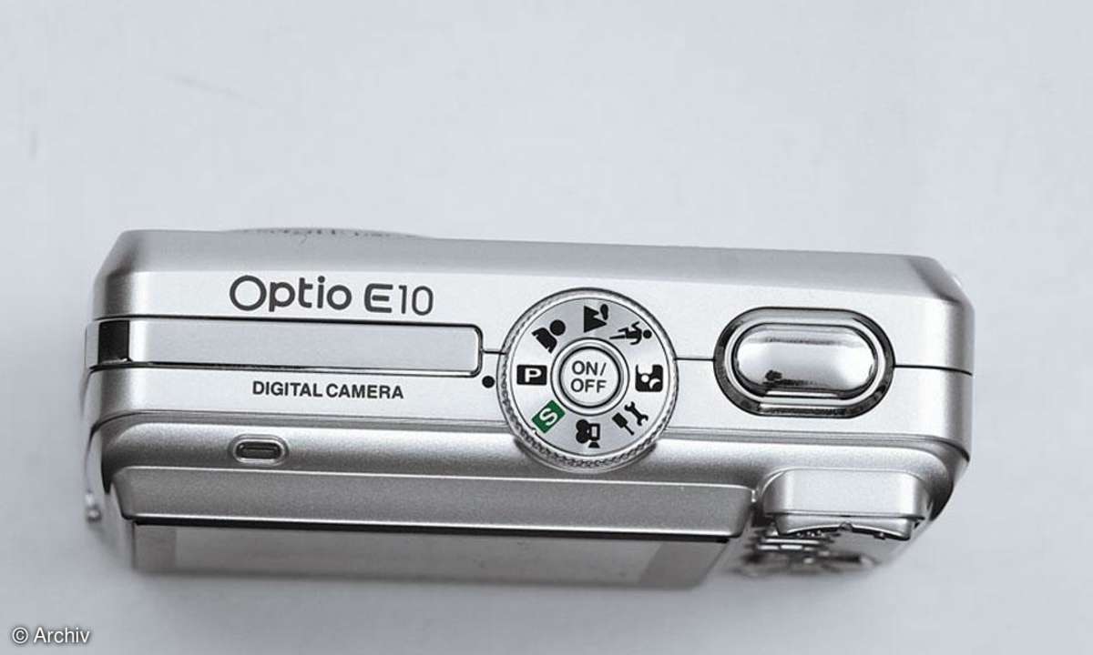 Pentax Optio E10 Bedienelement