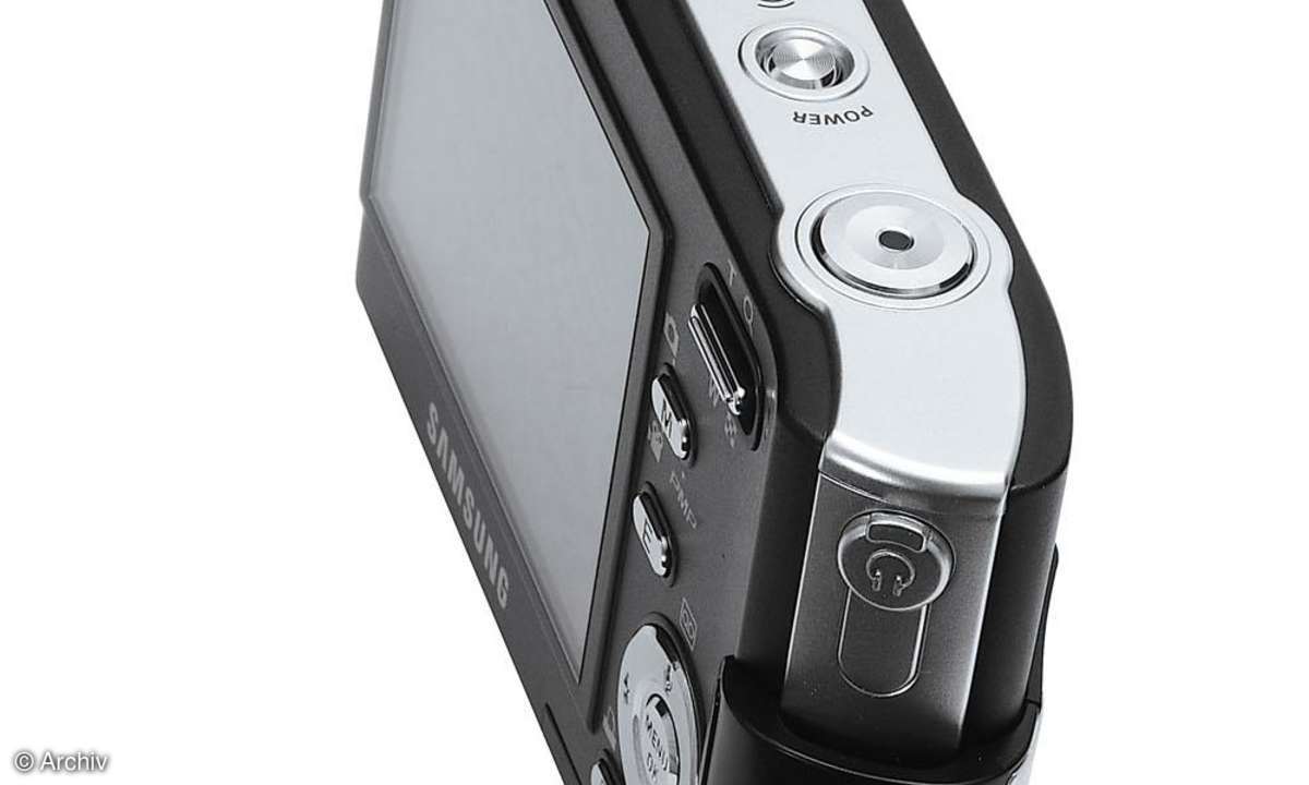 Samsung Digimax i6 Seitenansicht