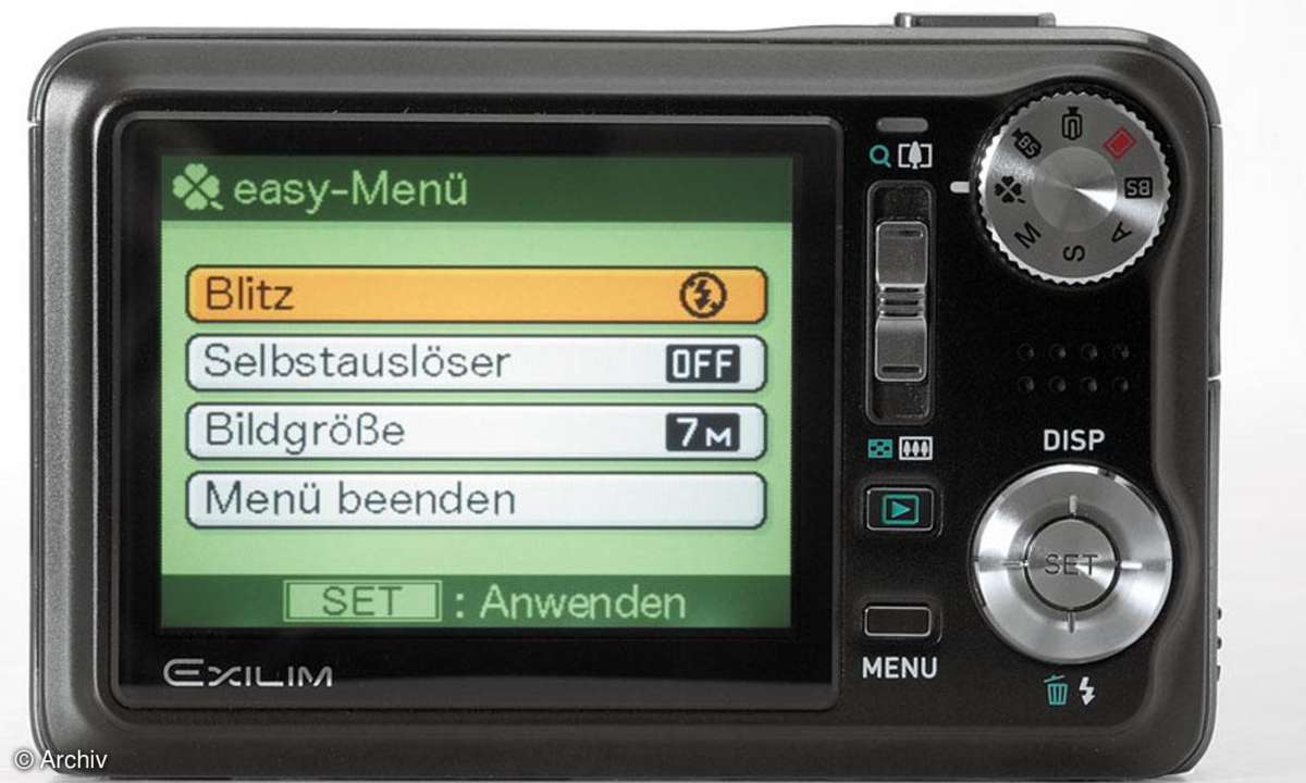 Casio Exilim EX-V7 Kleeblatt-Modus
