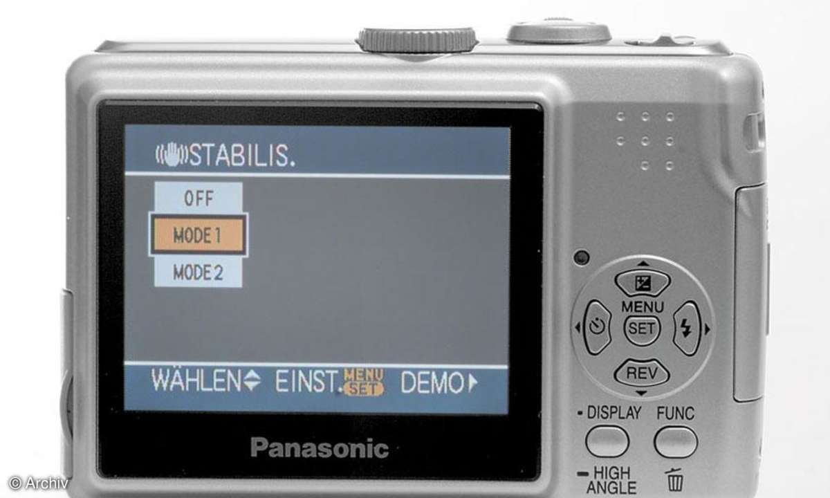 Panasonic Lumix DMC-LS75 Display