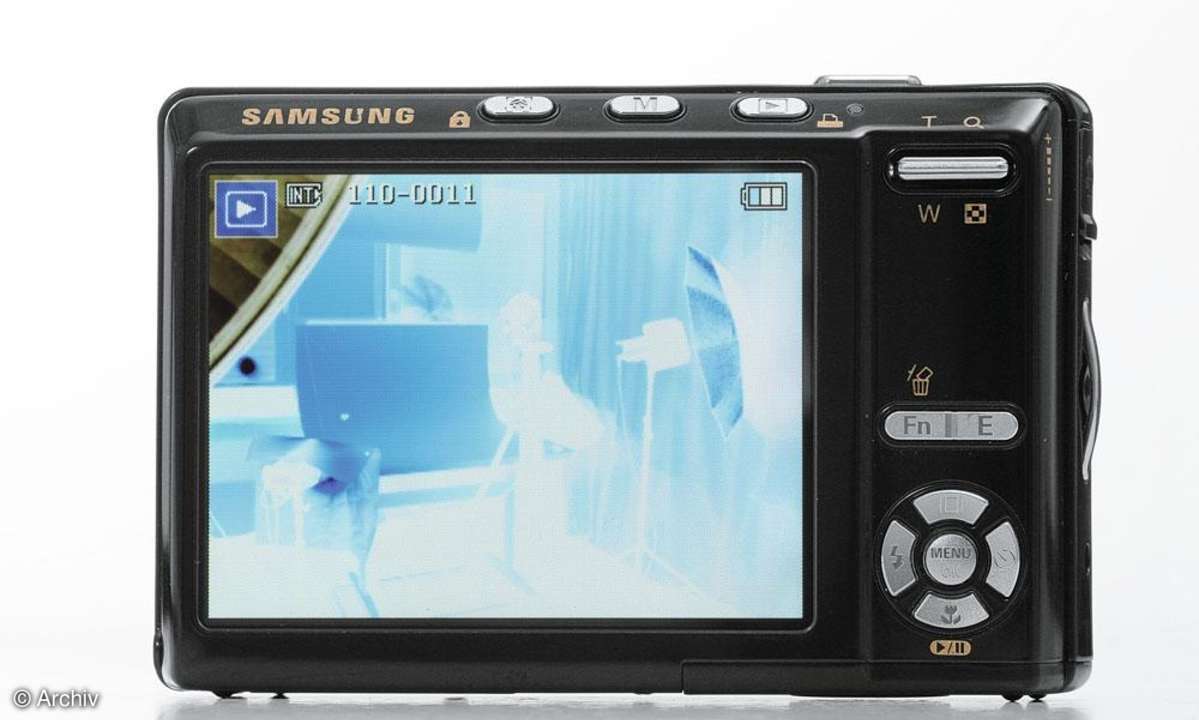 Samsung i85 Rückseite