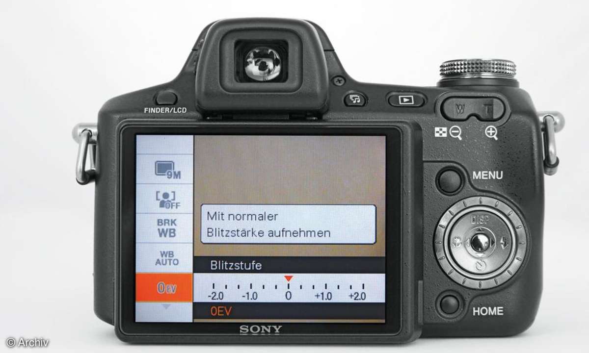 Sony Cybershot DSC-H50 Rückseite