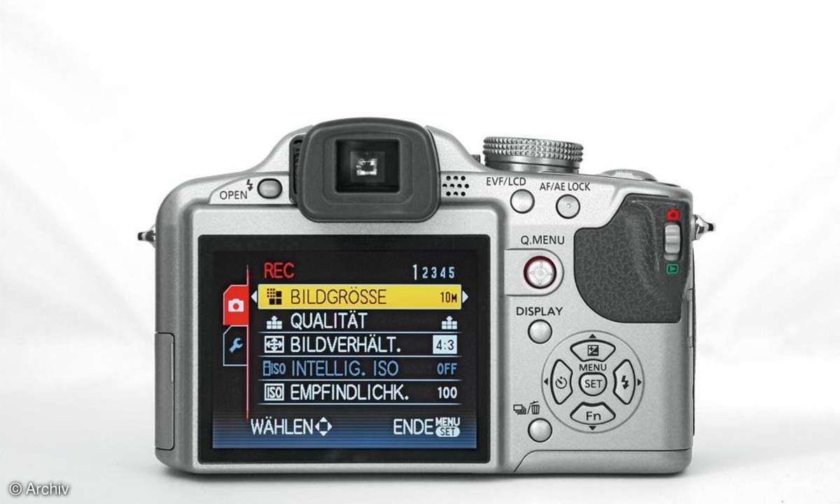 Panasonic Lumix DMC-FZ28 Rückseite