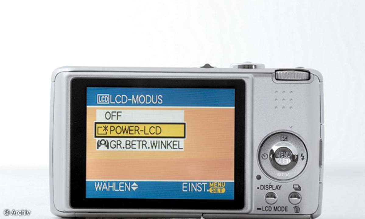 Panasonic Lumix DMC-FX07 Rückseite
