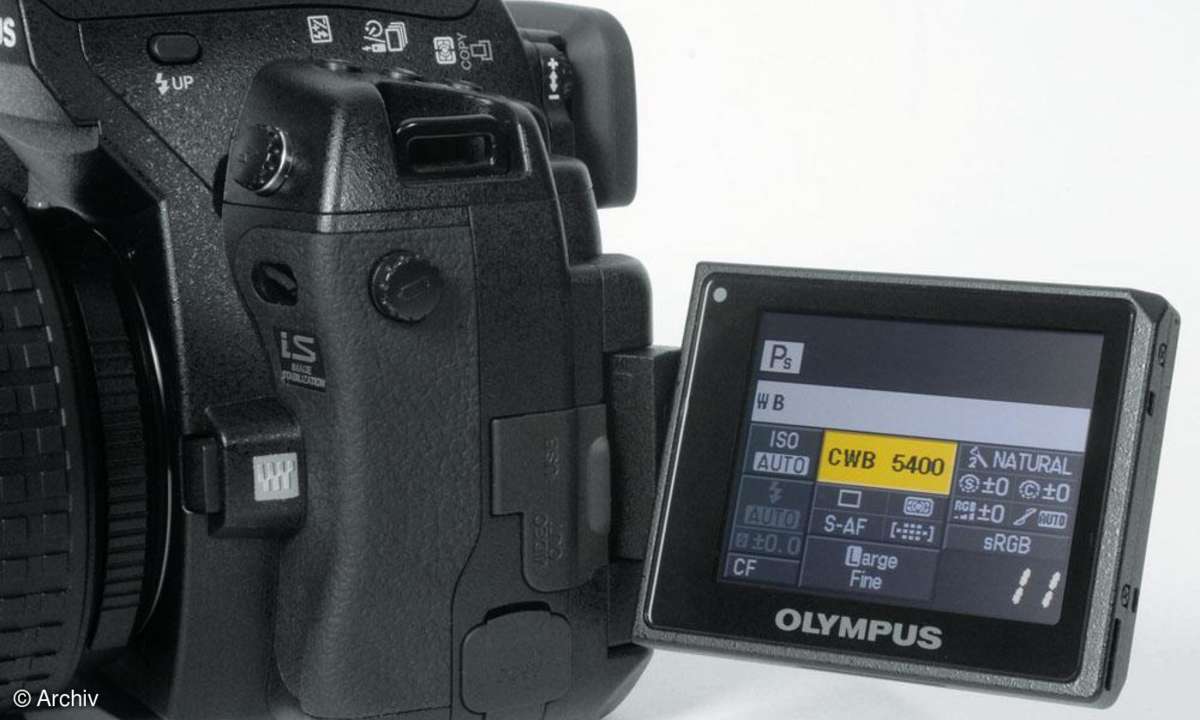 Olympus E-3 Schwenkmonitor