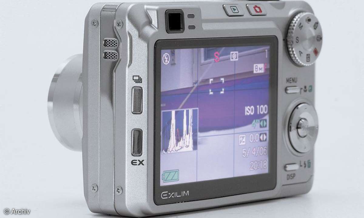Casio Exilim EX-Z850 Display