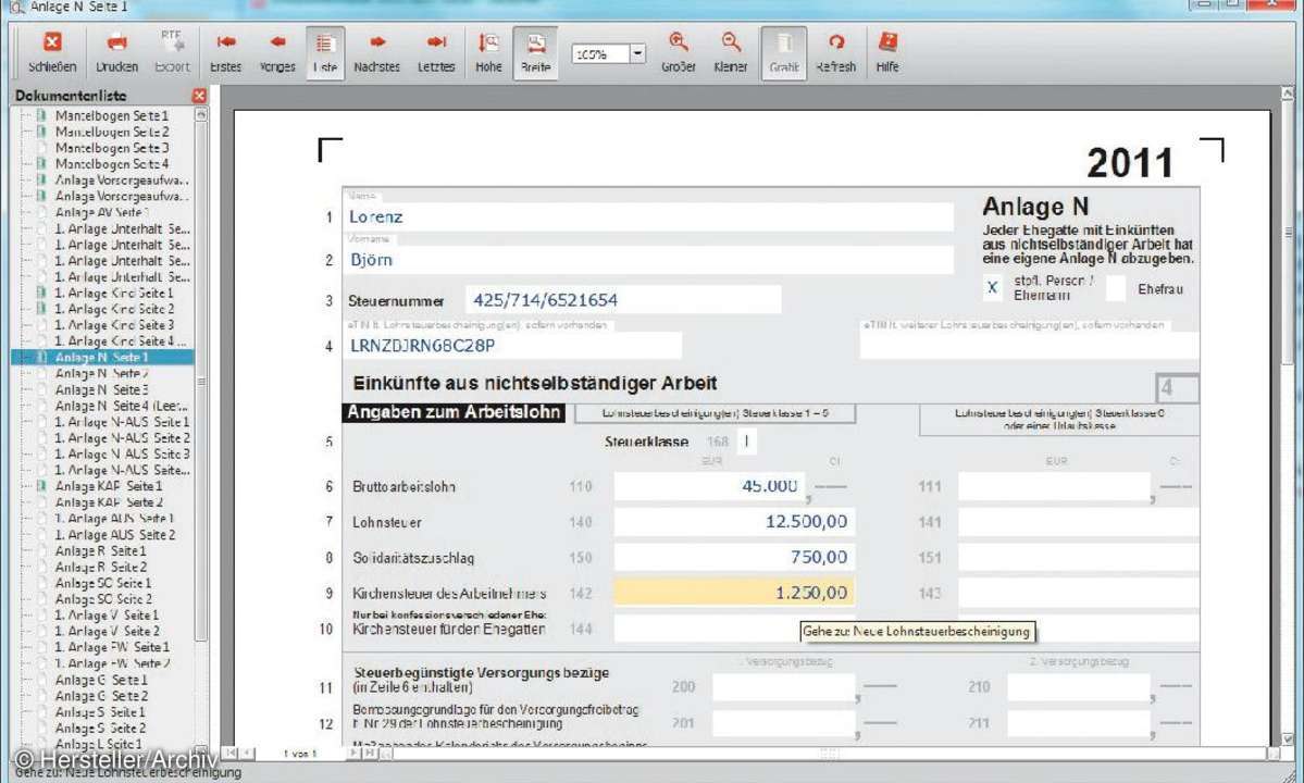 Akadem. Arbeitsgem. Bild Steuer 2012, software, tools