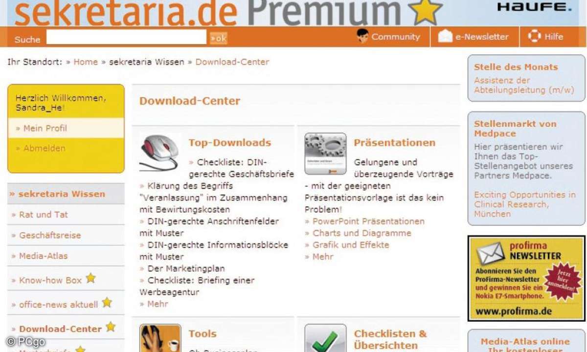 sekretaria.de