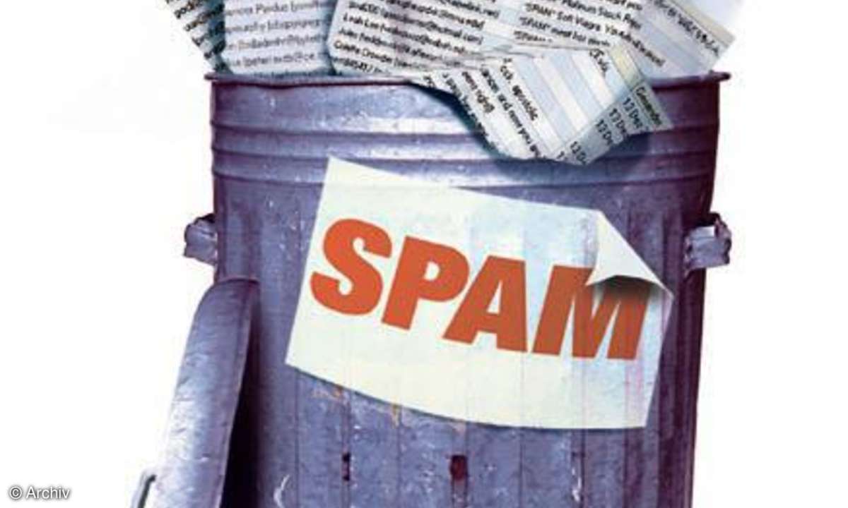 Spam in den Eimer