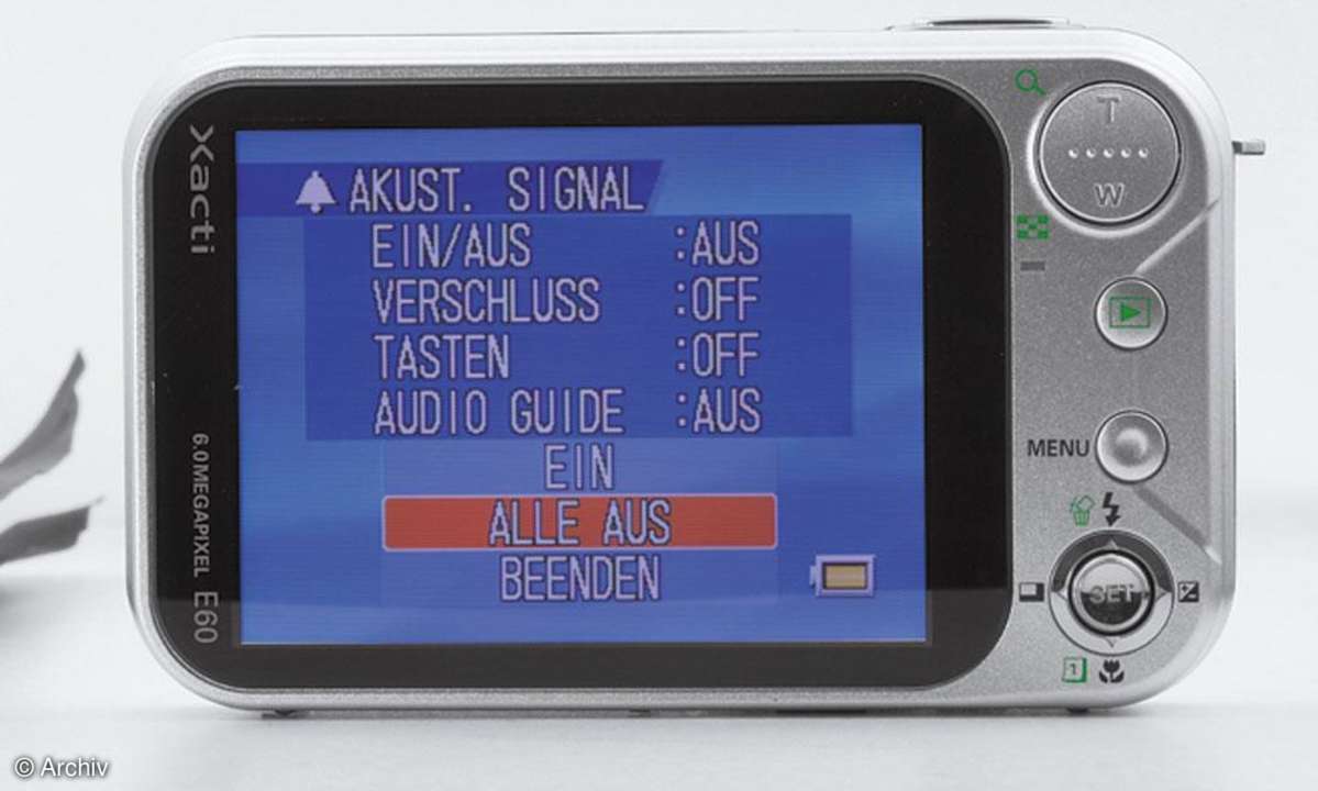 Sanyo Xacti VPC-E60 EX Rückseite