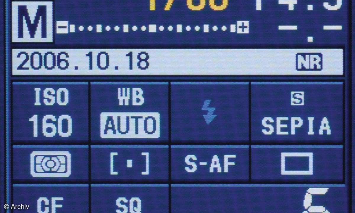 Olympus E-400 Aufnahmemodus