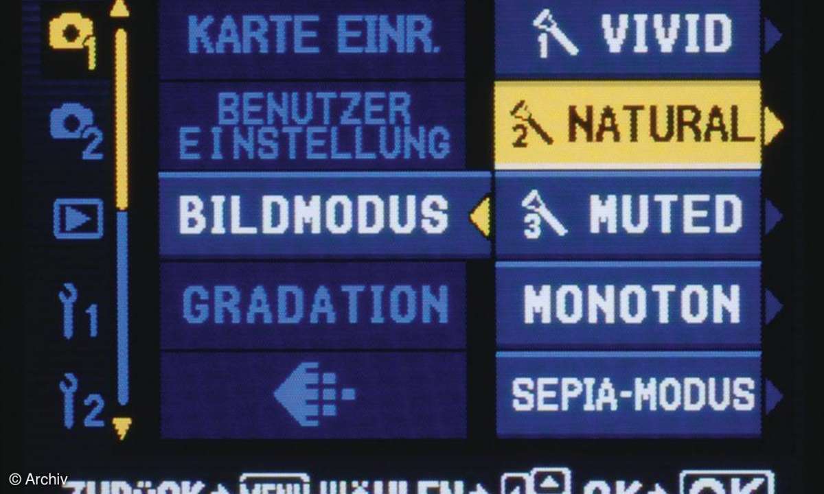Olympus E-400 Bildmodus