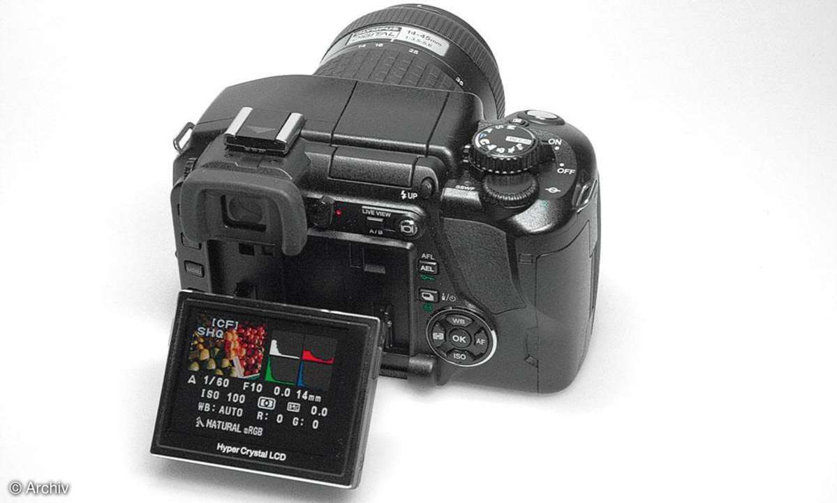 Olympus E-330 Monitor