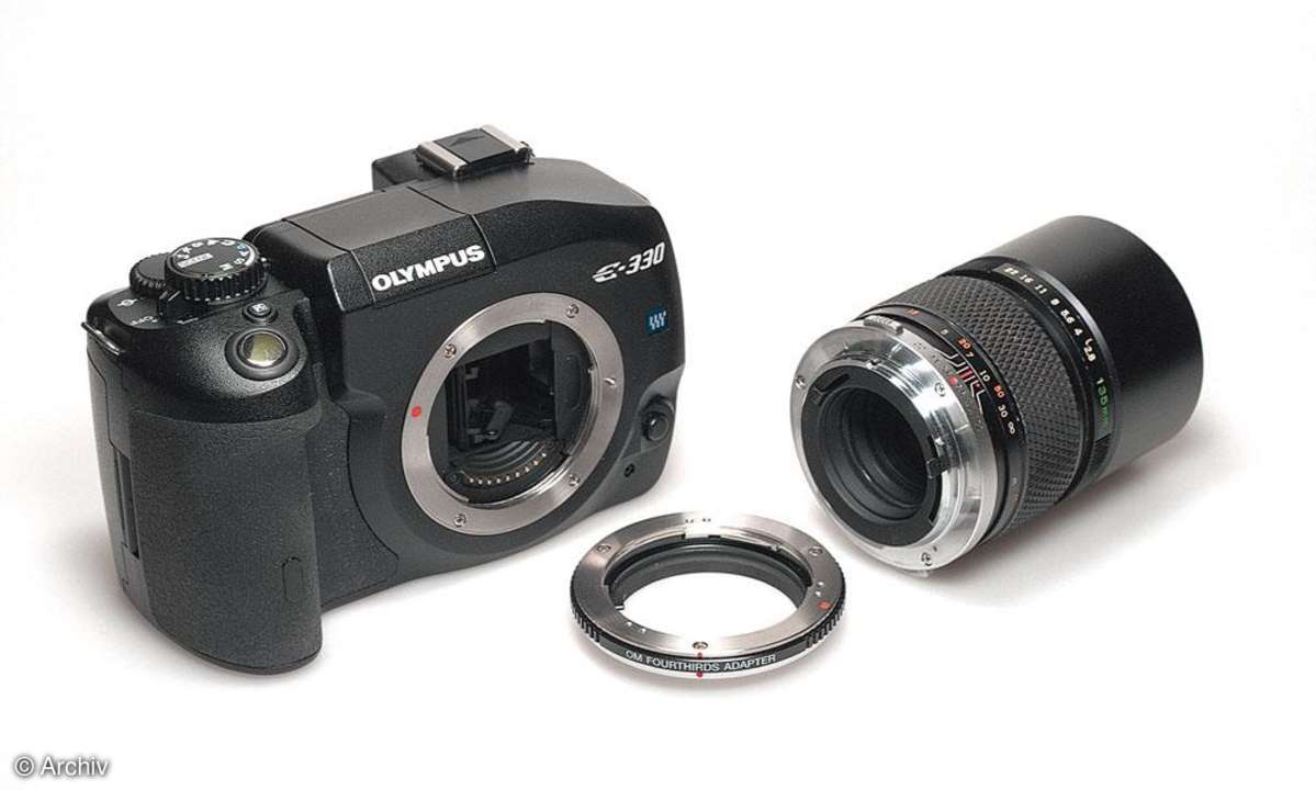 Olympus E-330 Adaptionsmöglichkeit