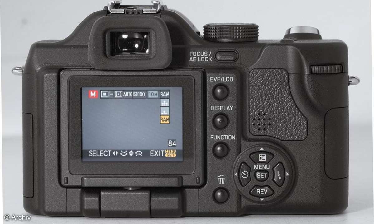 Leica V-Lux 1 Rückseite