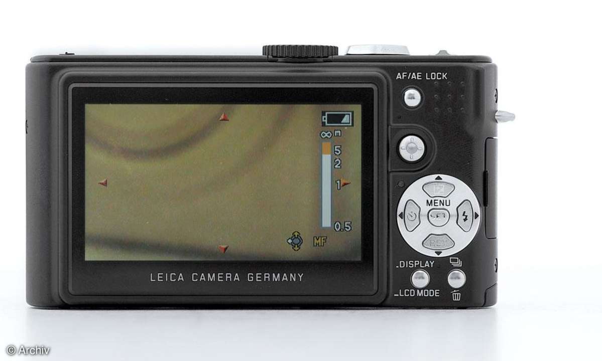 Leica D-Lux 3 Bedienelemente