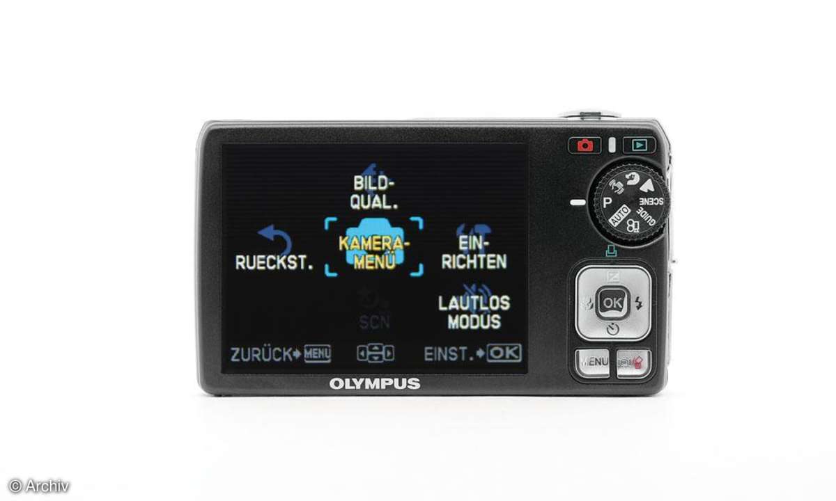 Olympus FE-290 Rückseite