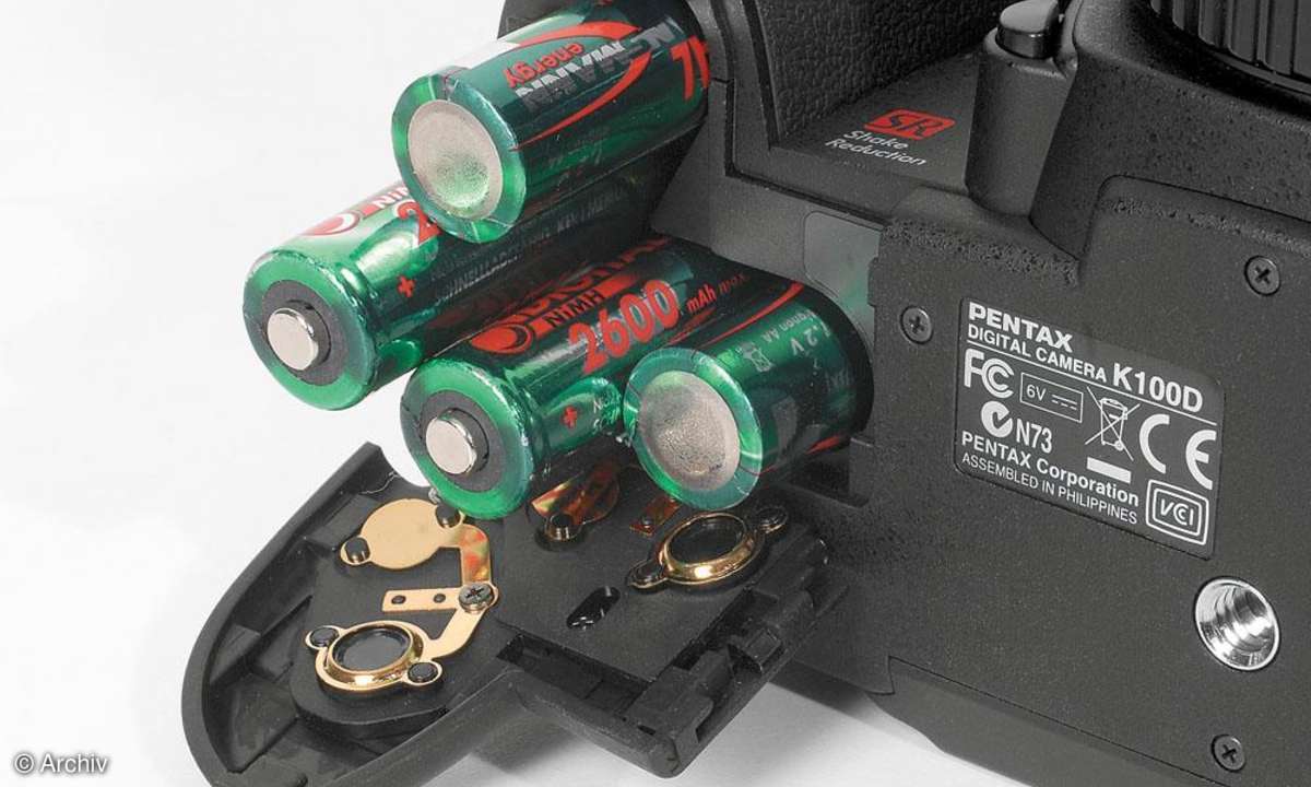 Pentax K100D/K110D Akkus