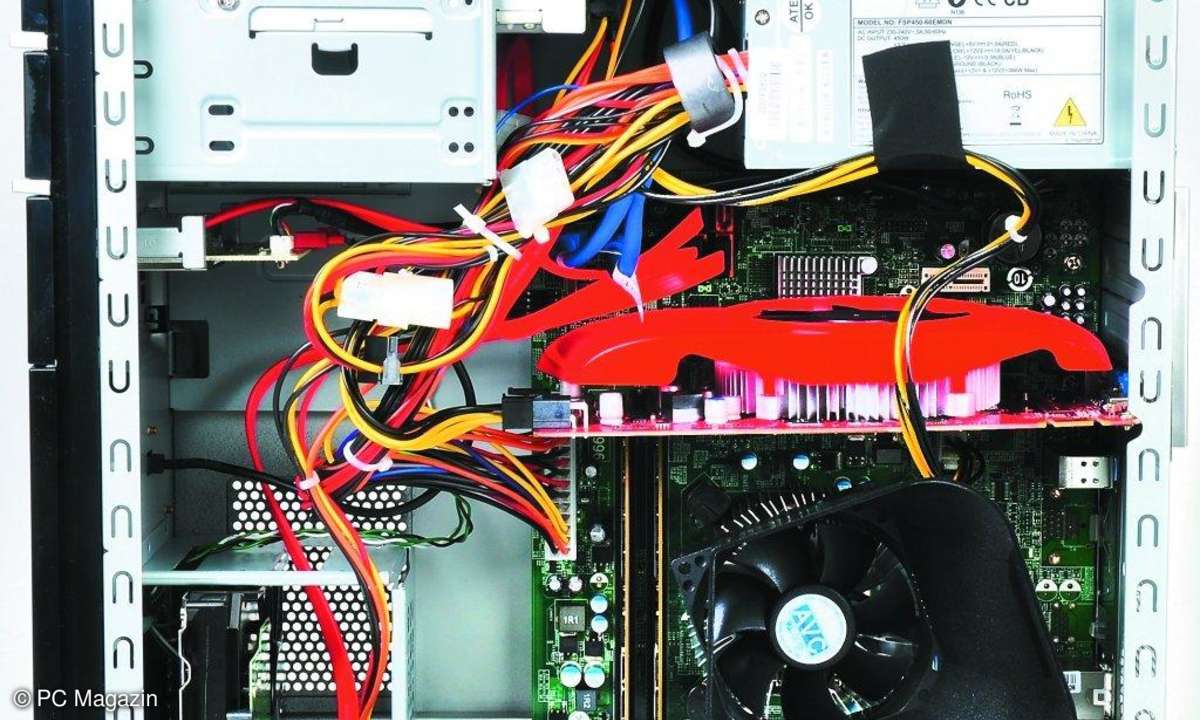 Das Innere des Medion Akoya P5330 D