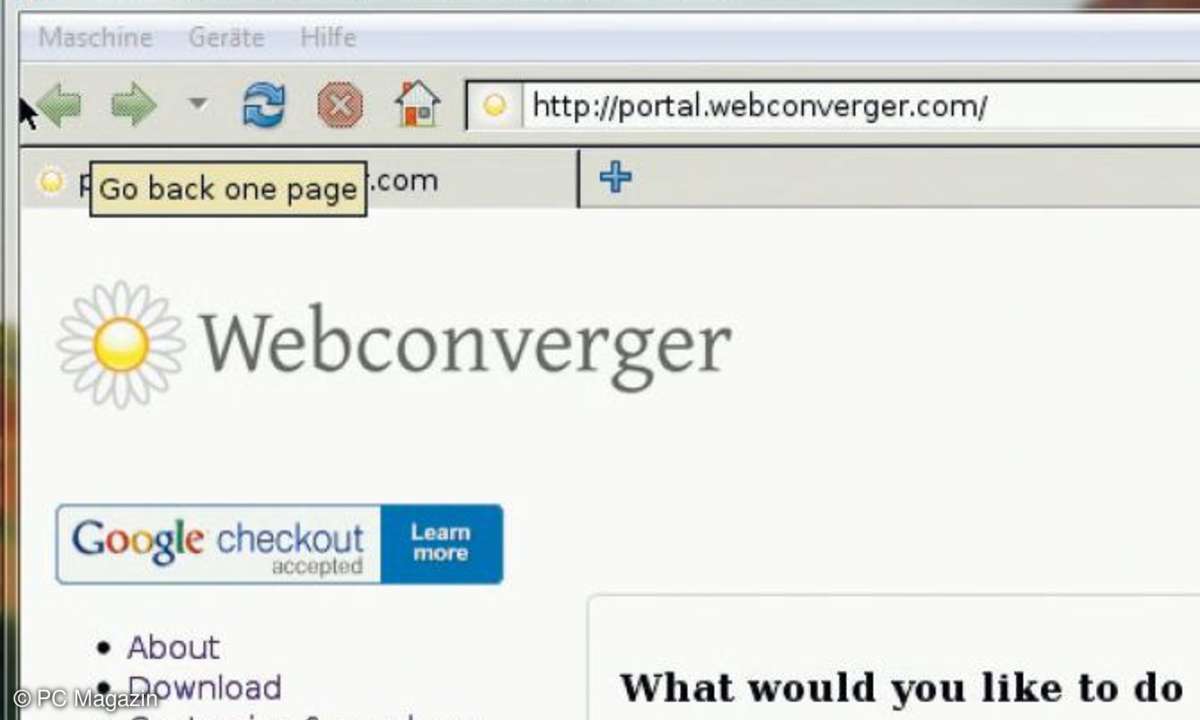 Webconverger