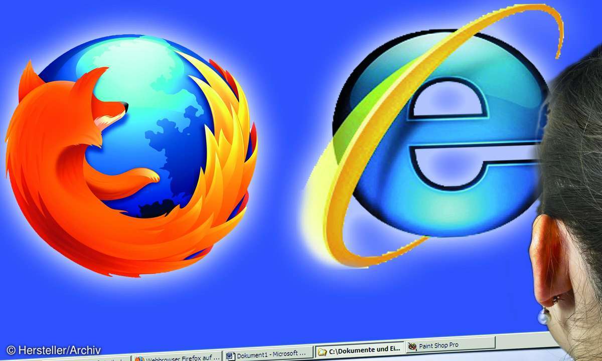 IE 9 gegen Firefox 4