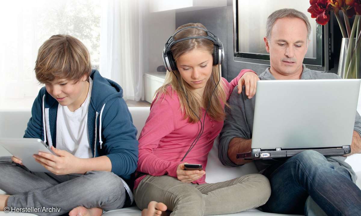 familie, hardware, gebraucht