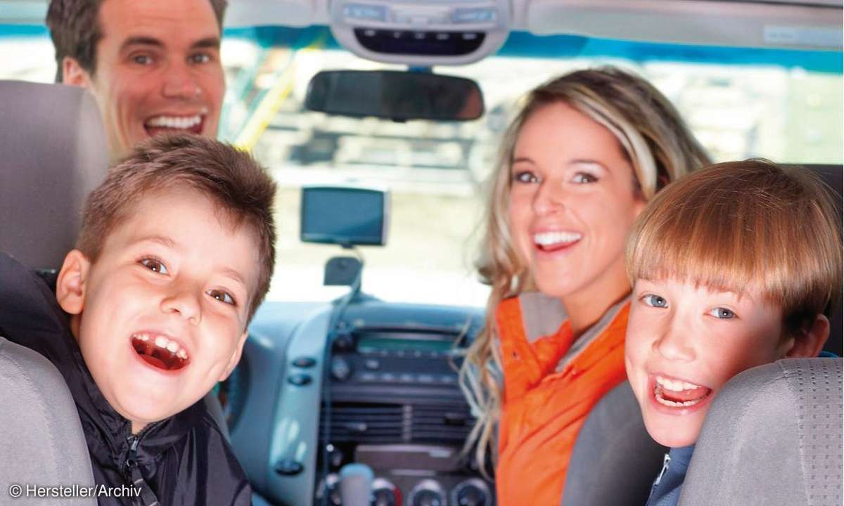 auto, familie
