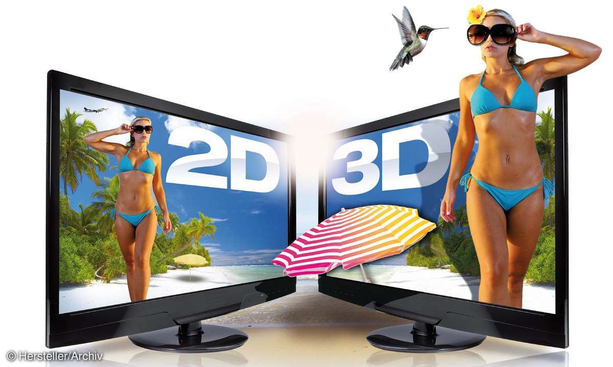 display, 3d, 2d