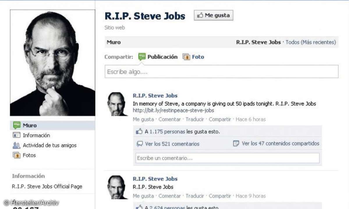 r.i.p, steve jobs, verlosung