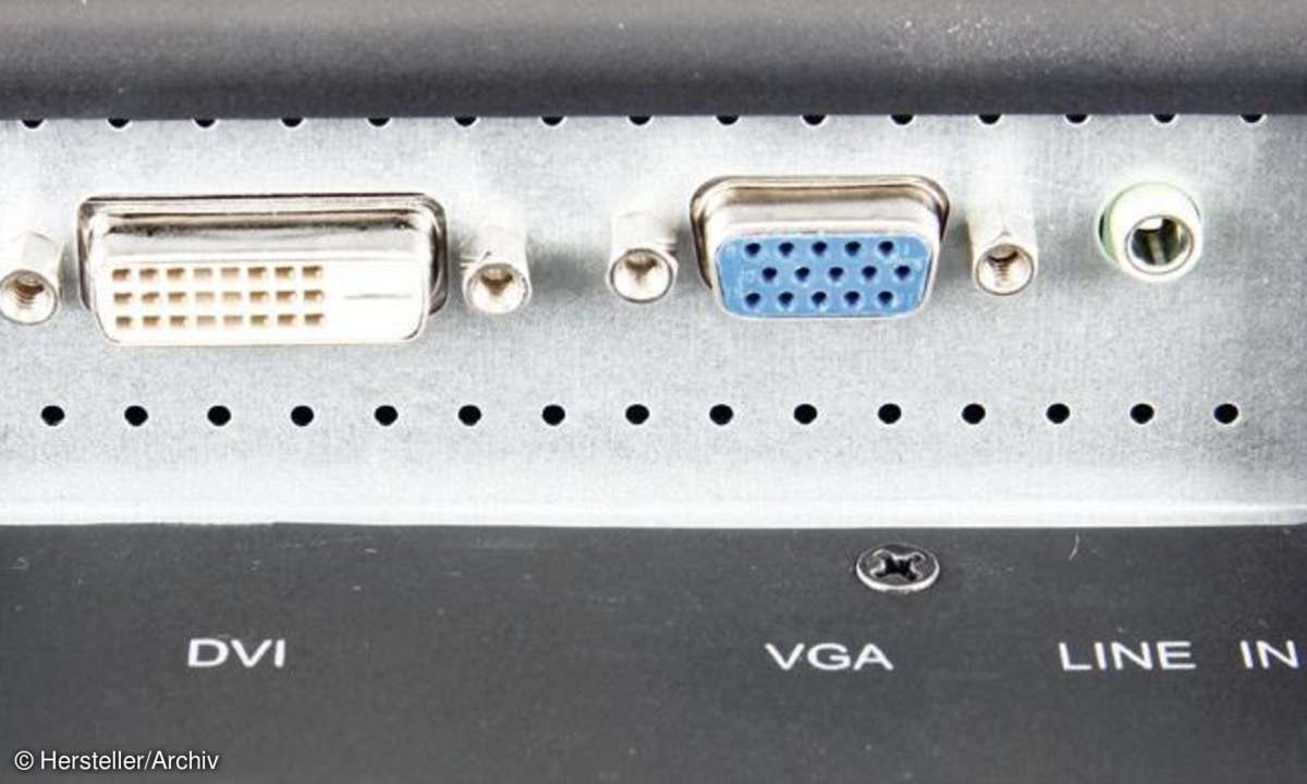 anschlüsse, lg, asus, dvi
