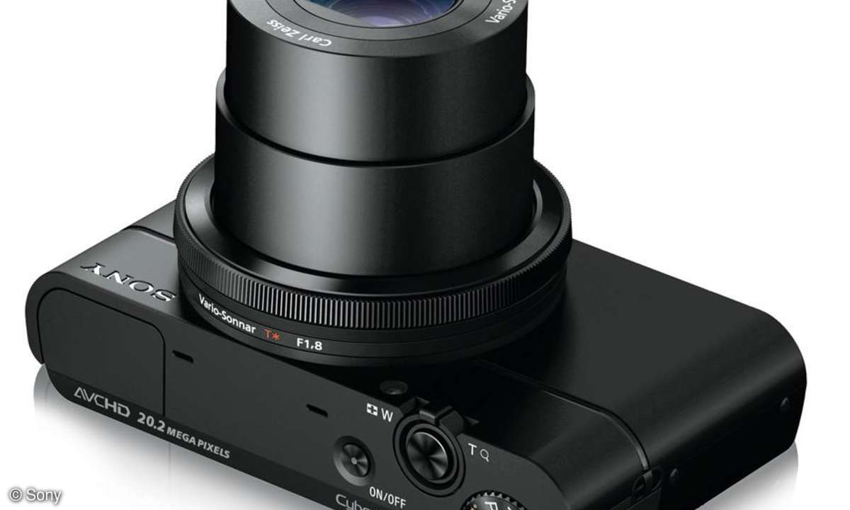 Zoom der Sony Cyber-shot RX100