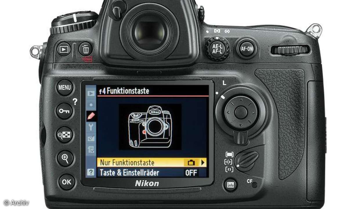 Nikon D700 Rückseite