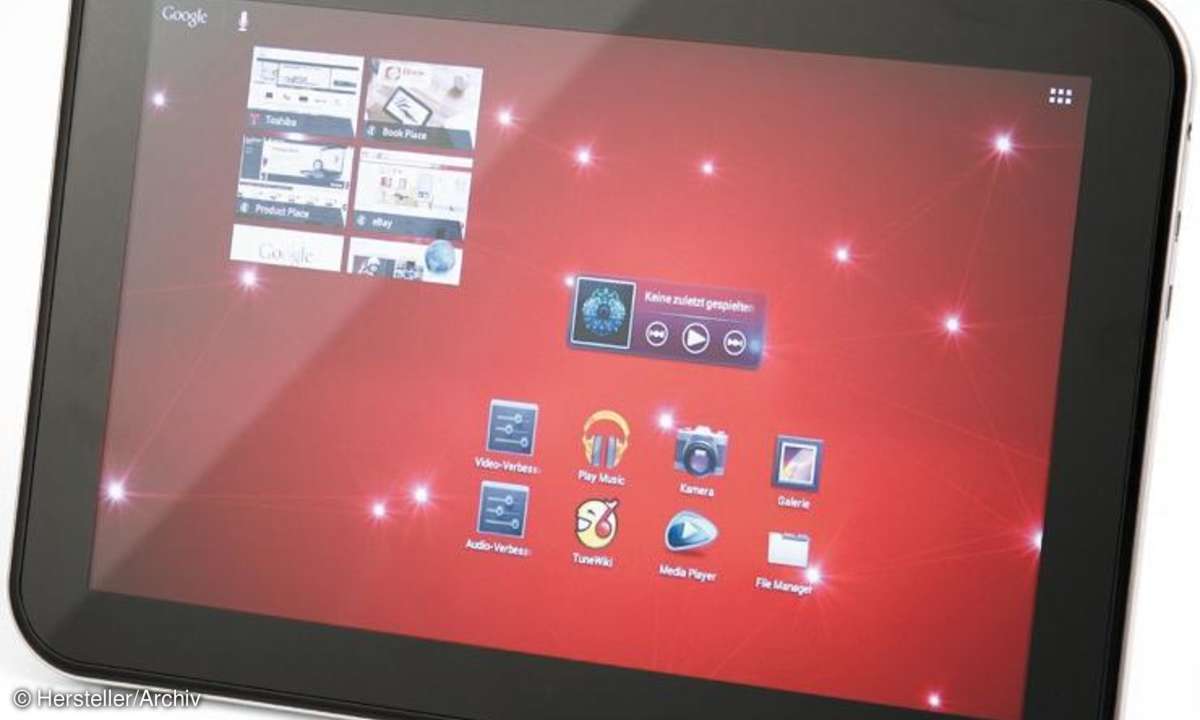 Das Android-Tablet Toshiba AT 300 ist der Nachfolger des AT 200, seinerzeit das flachste 10-Zoll-Tablet auf dem Markt. Wir haben den Test.