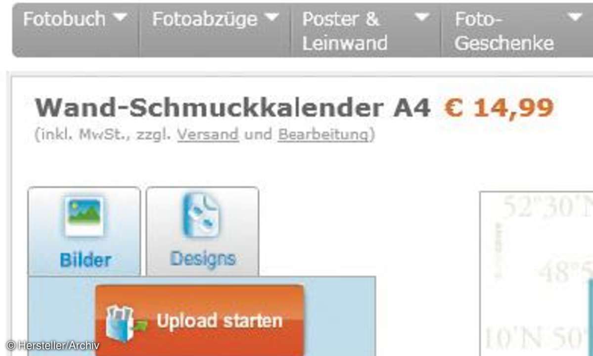 software, kalender, foto, online