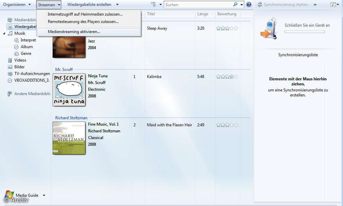 Windows Media Player in Windows 7