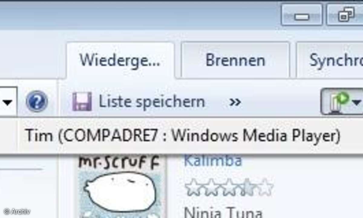 Windows Media Player in Windows 7