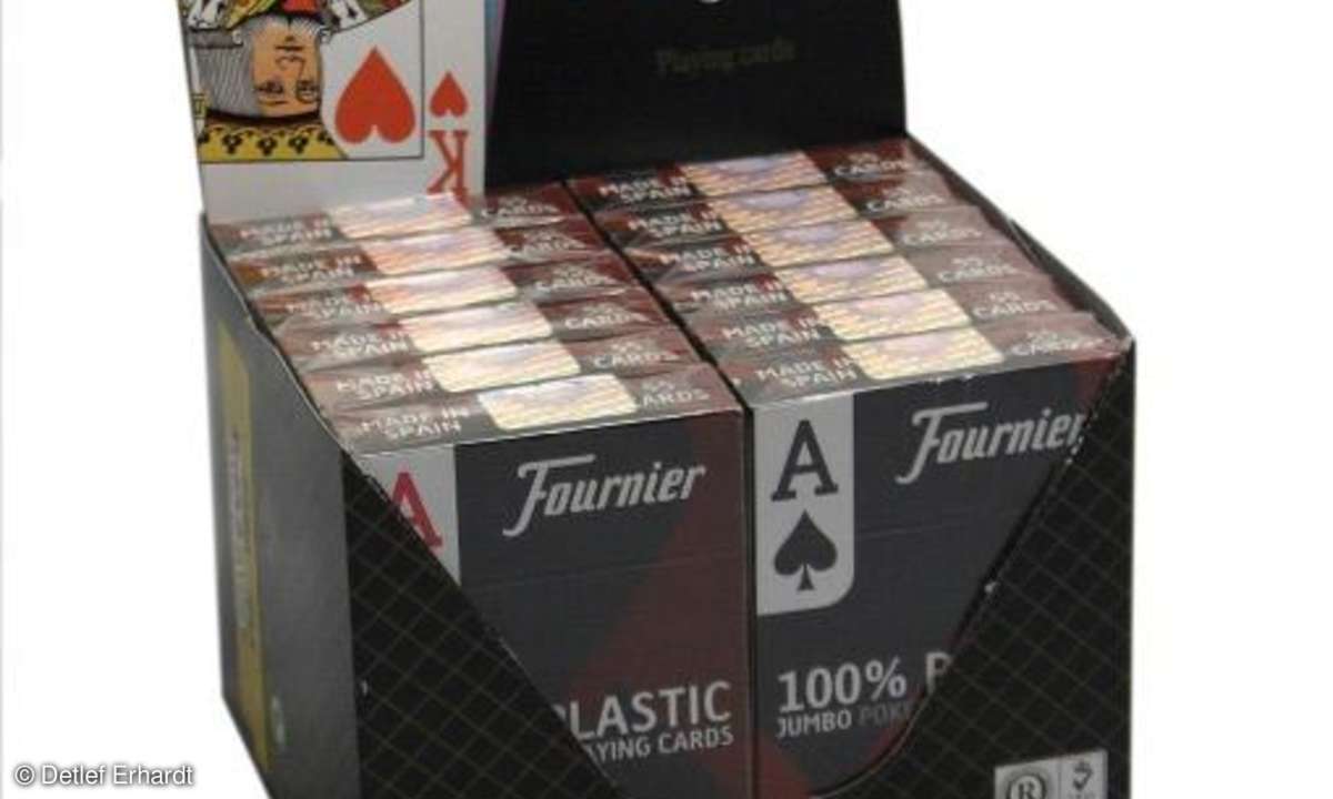 Plastik-Spielkarten