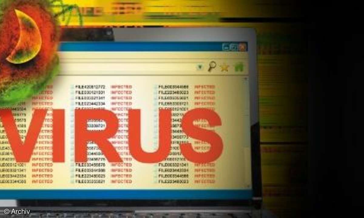 Virus-Warnung
