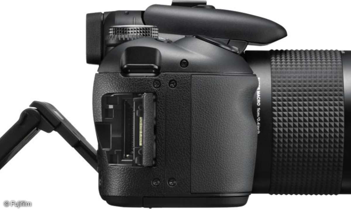 Fuji Finepix S100 FS Rückseite