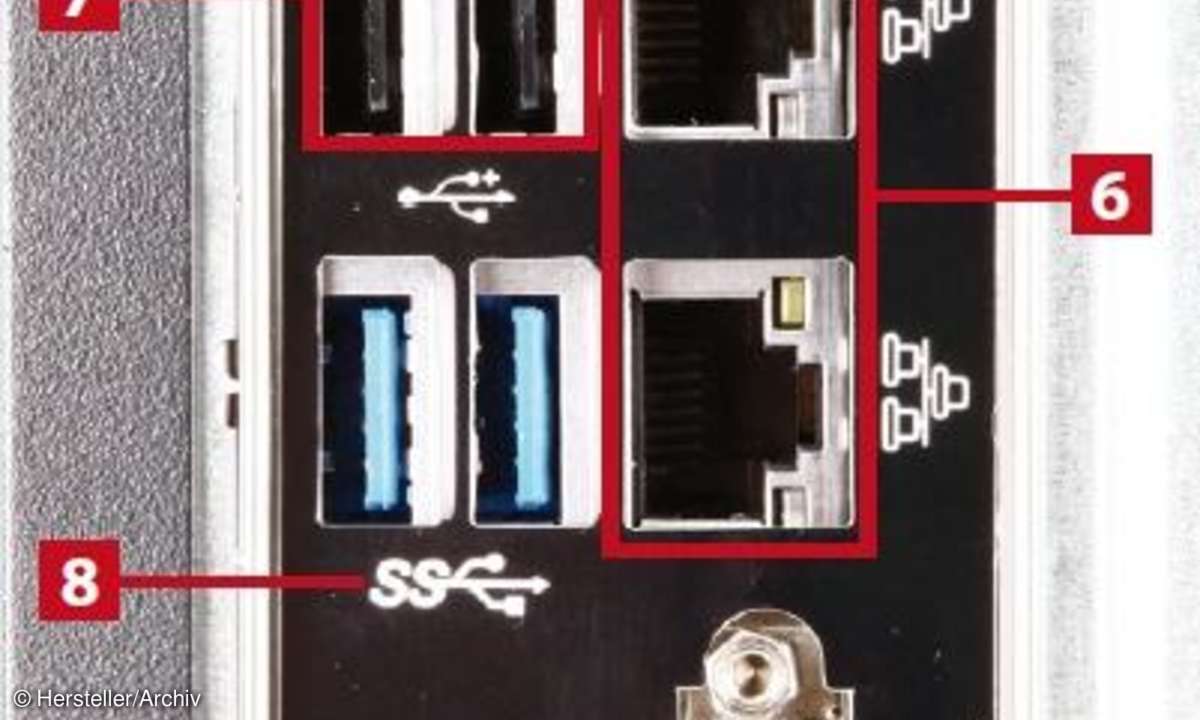 Schnittstellen am PC