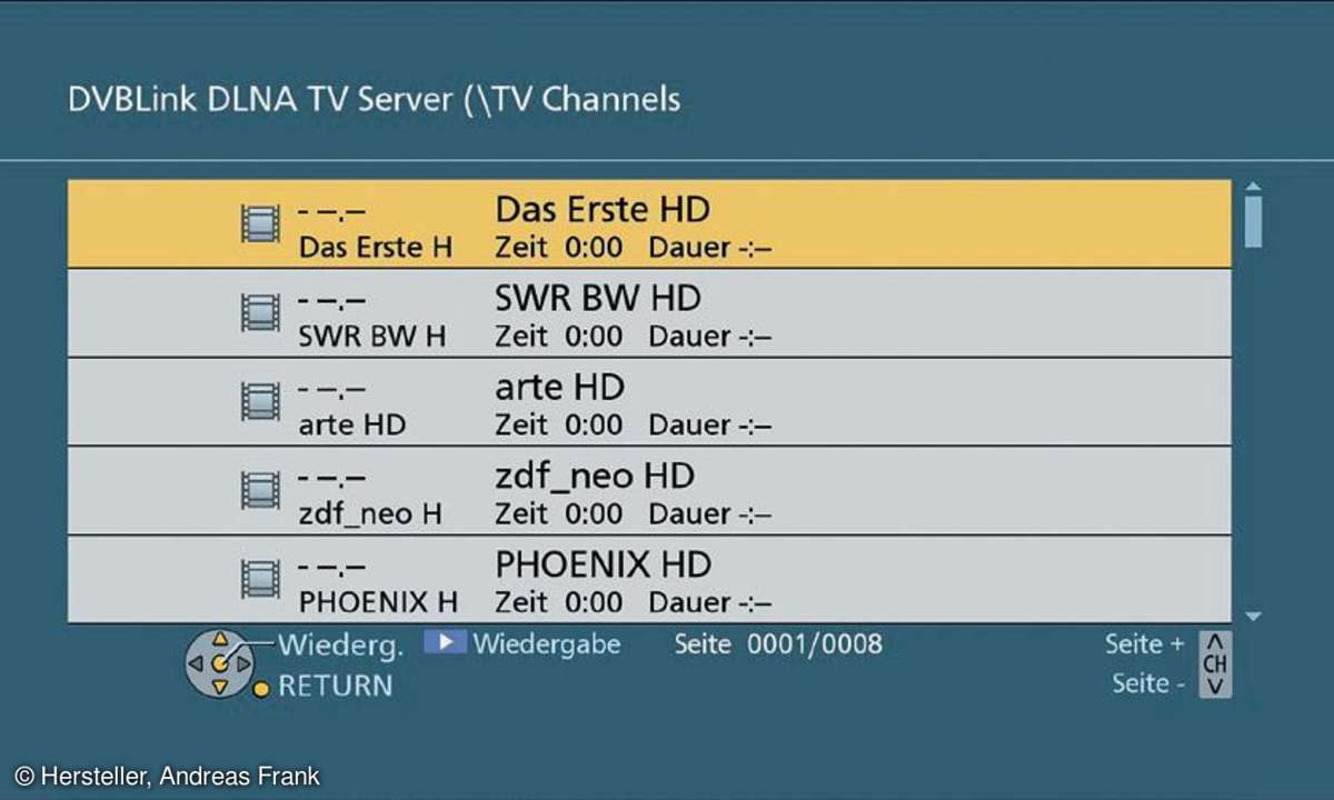 DVBLink TV Server for Synology NAS, software, tools
