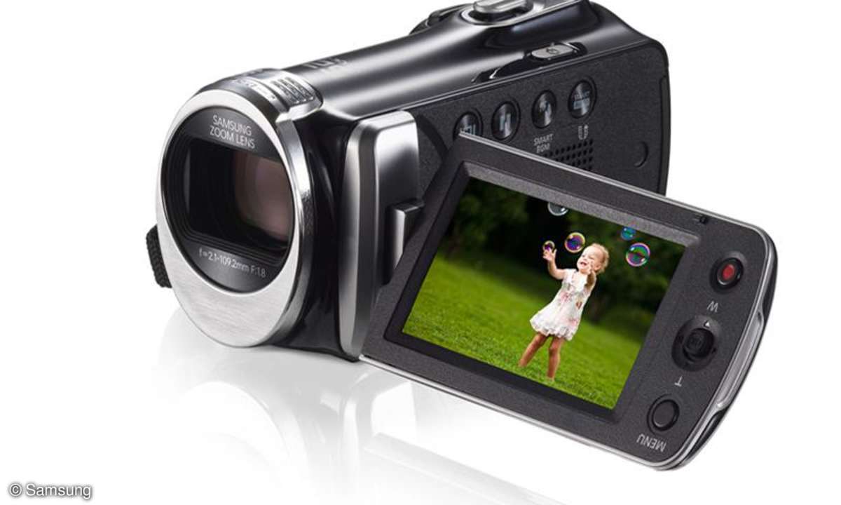 Samsung HMX-F90: Einsteiger-Camcorder