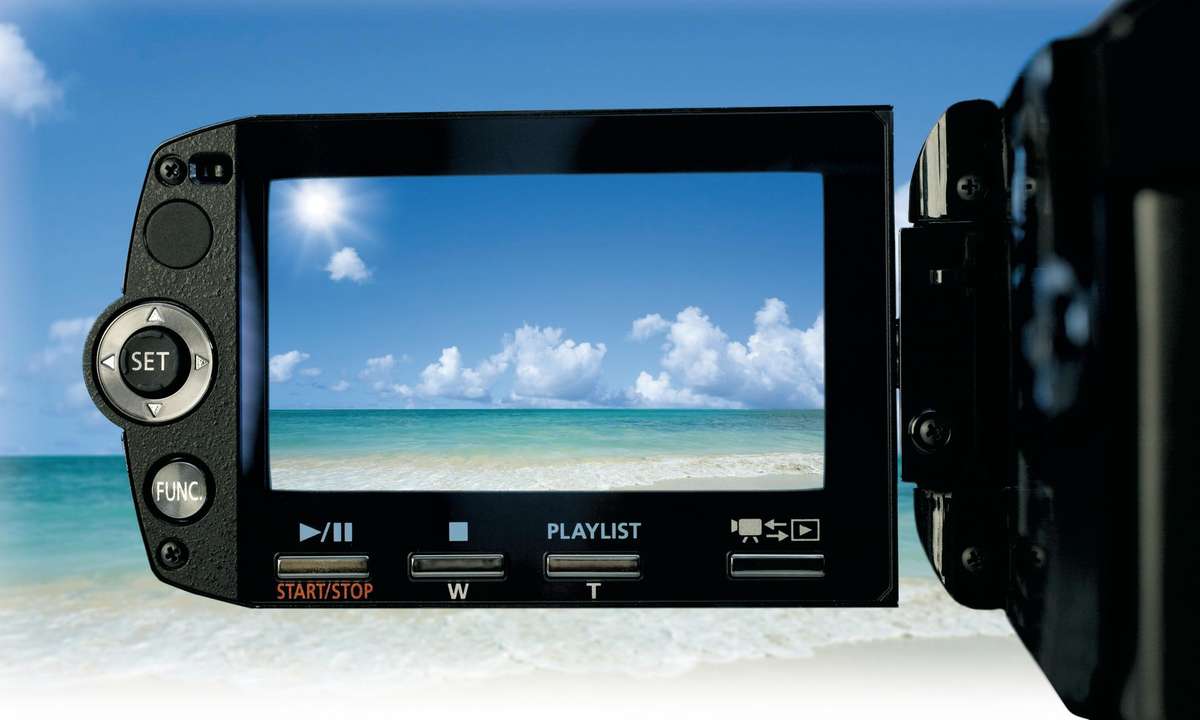 kamera, film, strand