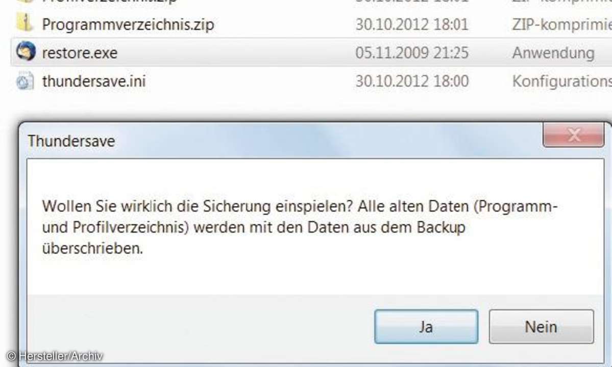 software, tools, thundersave