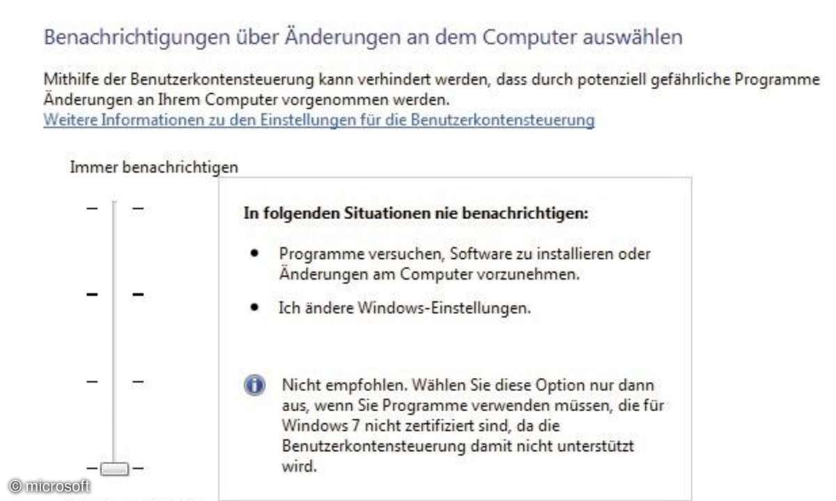 Einstellungen,Benutzerkontensteuerung,windows,fenster,window,microsoft