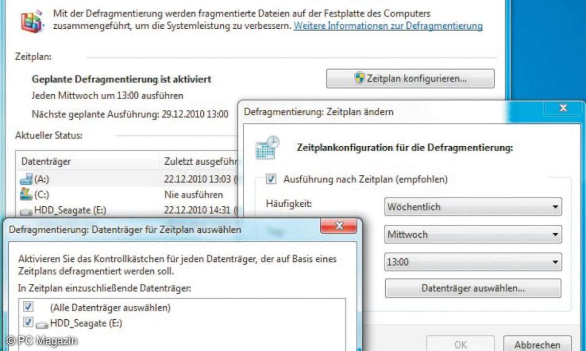 Defragmentierung
