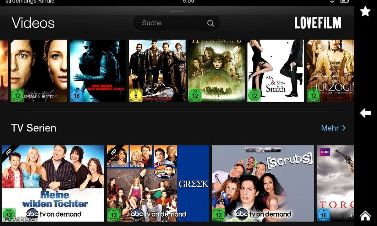 Kindle TV-Serien